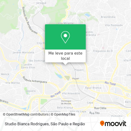 Studio Bianca Rodrigues mapa