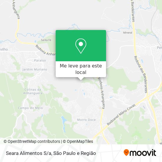 Seara Alimentos S/a mapa