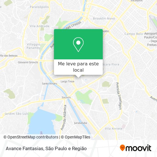 Avance Fantasias mapa