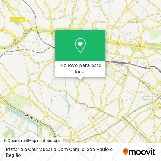 Pizzaria e Churrascaria Dom Camilo mapa