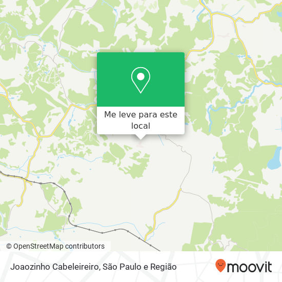 Joaozinho Cabeleireiro mapa