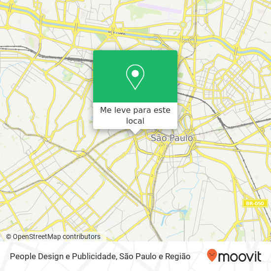 People Design e Publicidade mapa