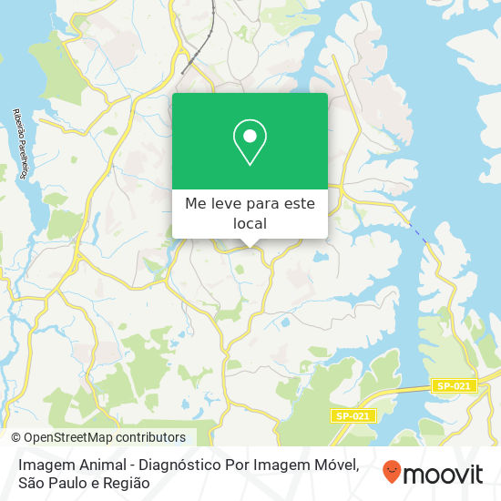 Imagem Animal - Diagnóstico Por Imagem Móvel mapa