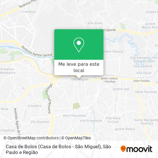Casa de Bolos (Casa de Bolos - São Miguel) mapa