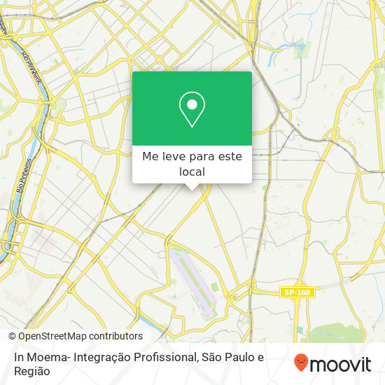 In Moema- Integração Profissional mapa