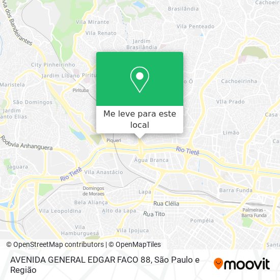 AVENIDA GENERAL EDGAR FACO 88 mapa