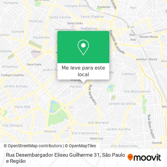 Rua Desembargador Eliseu Guilherme 31 mapa