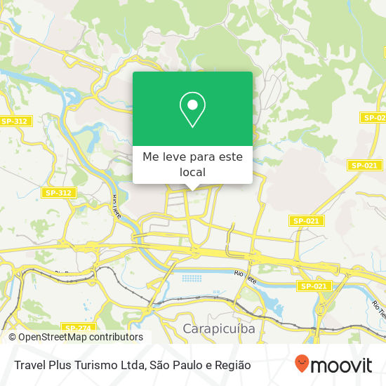 Travel Plus Turismo Ltda mapa