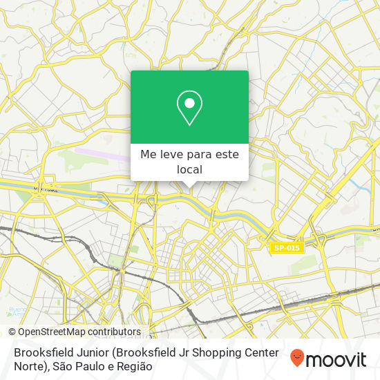 Brooksfield Junior (Brooksfield Jr Shopping Center Norte) mapa