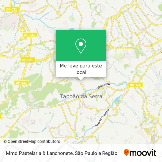 Mmd Pastelaria & Lanchonete mapa