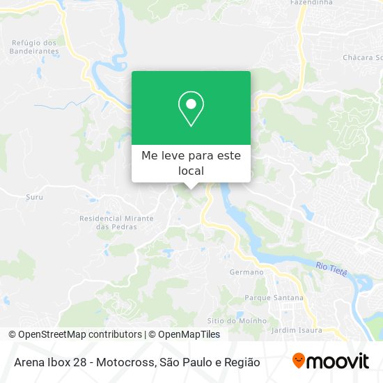 Arena Ibox 28 - Motocross mapa