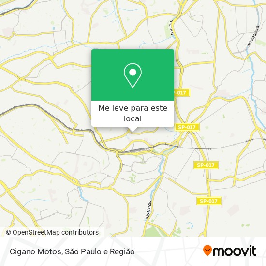 Cigano Motos mapa