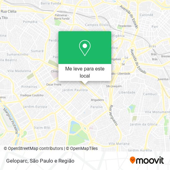 Geloparc mapa