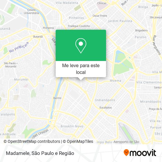 Madamele mapa