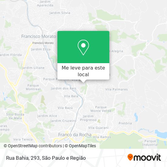Rua Bahia, 293 mapa