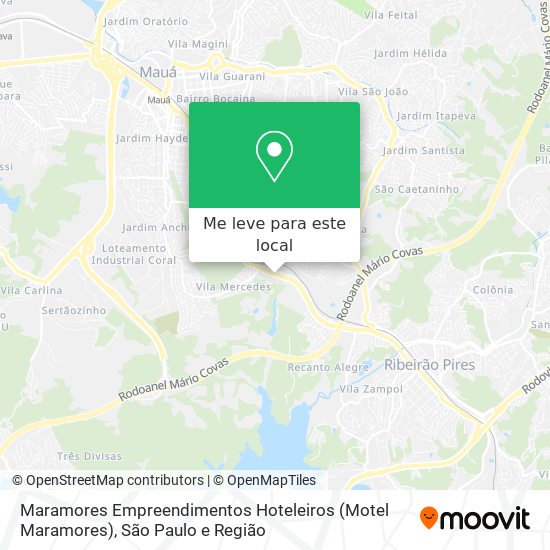 Maramores Empreendimentos Hoteleiros (Motel Maramores) mapa