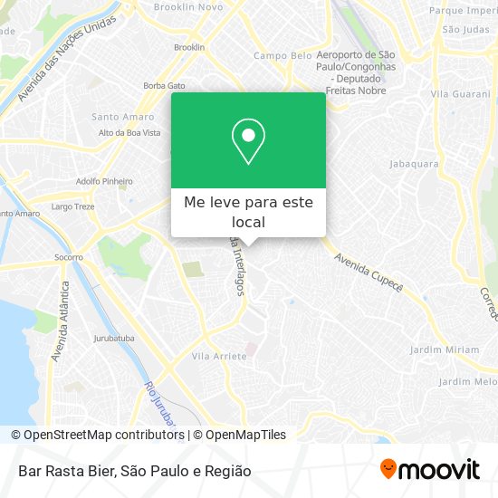 Bar Rasta Bier mapa