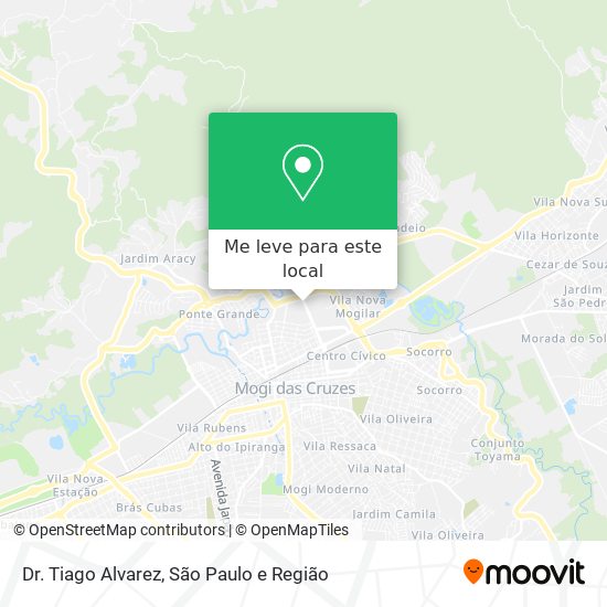 Dr. Tiago Alvarez mapa
