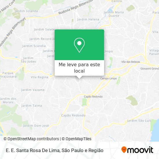 E. E. Santa Rosa De Lima mapa