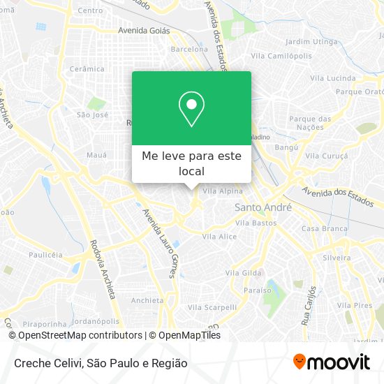 Creche Celivi mapa