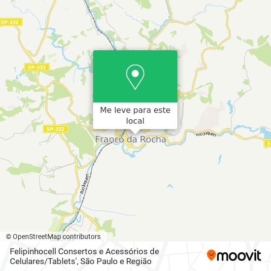 Felipinhocell Consertos e Acessórios de Celulares / Tablets' mapa