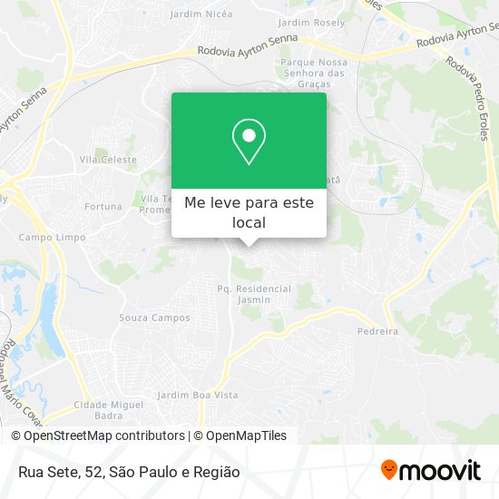 Rua Sete, 52 mapa