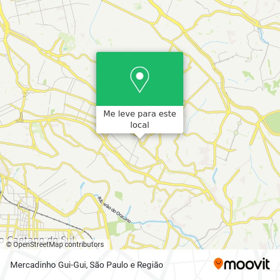 Mercadinho Gui-Gui mapa