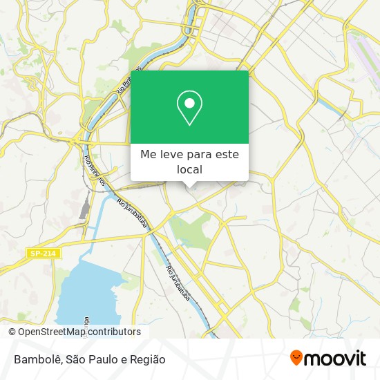 Bambolê mapa