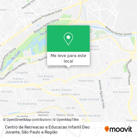 Centro de Recreacao e Educacao Infantil Deo Juvante mapa