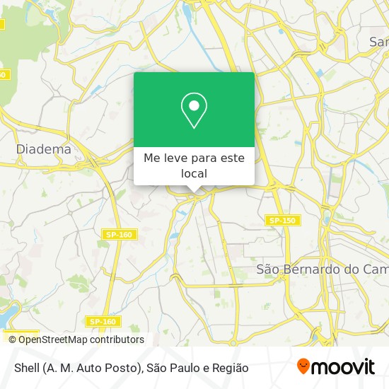 Shell (A. M. Auto Posto) mapa