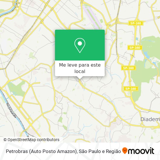 Petrobras (Auto Posto Amazon) mapa