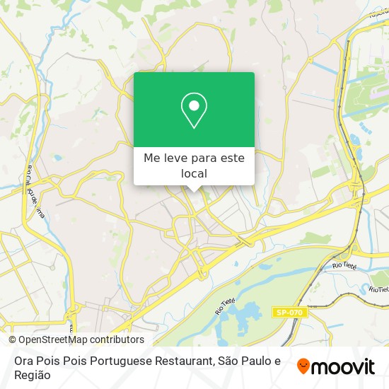 Ora Pois Pois Portuguese Restaurant mapa