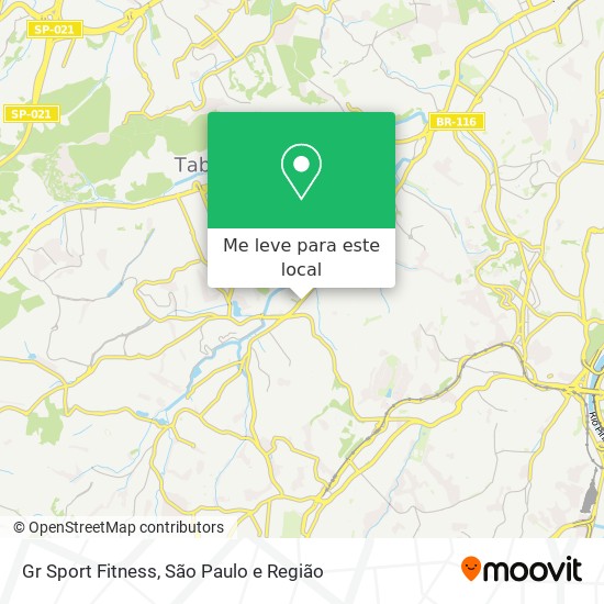 Gr Sport Fitness mapa