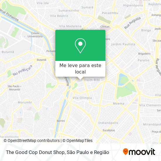 The Good Cop Donut Shop mapa