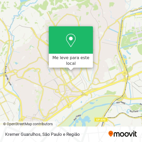 Kremer Guarulhos mapa