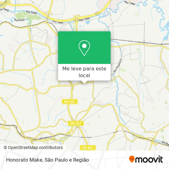 Honorato Make mapa