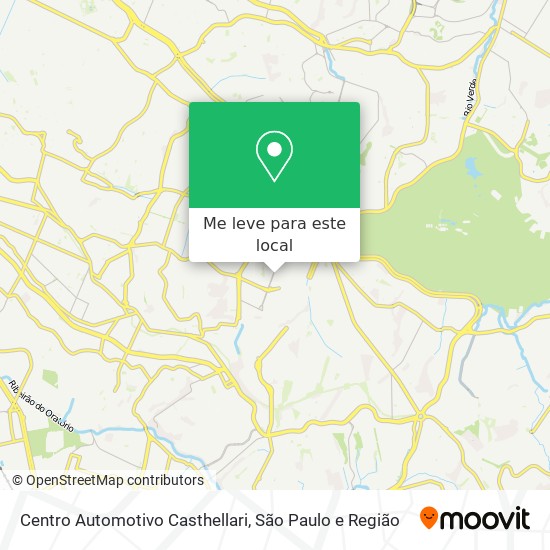 Centro Automotivo Casthellari mapa