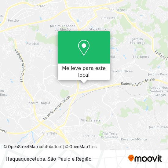 Itaquaquecetuba mapa