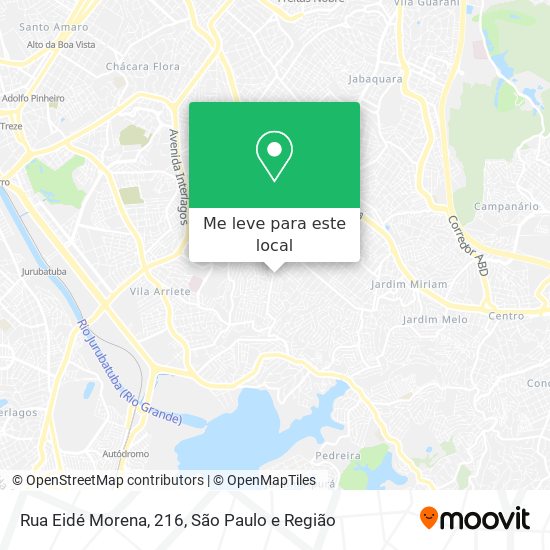 Rua Eidé Morena, 216 mapa
