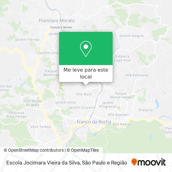 Escola Jocimara Vieira da Silva mapa