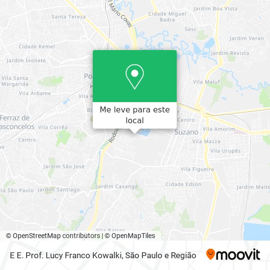 E E. Prof. Lucy Franco Kowalki mapa