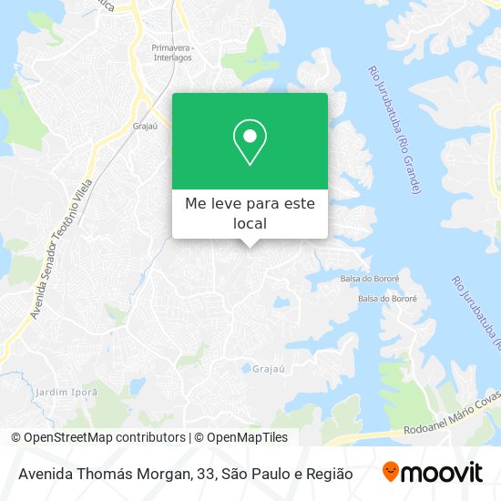 Avenida Thomás Morgan, 33 mapa