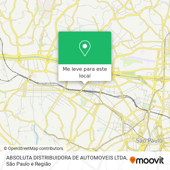 ABSOLUTA DISTRIBUIDORA DE AUTOMOVEIS LTDA mapa