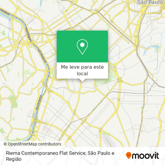Riema Contemporaneo Flat Service mapa