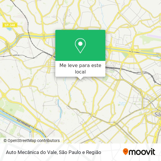 Auto Mecânica do Vale mapa