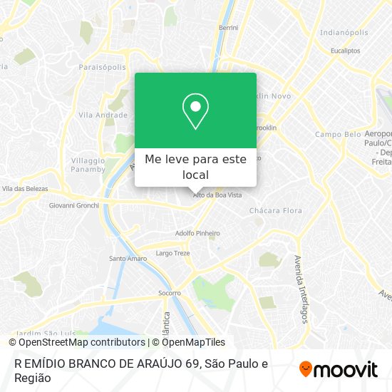 R EMÍDIO BRANCO DE ARAÚJO 69 mapa