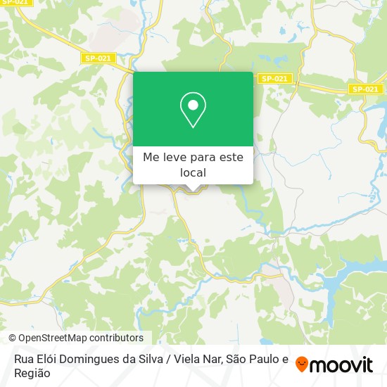 Rua Elói Domingues da Silva / Viela Nar mapa