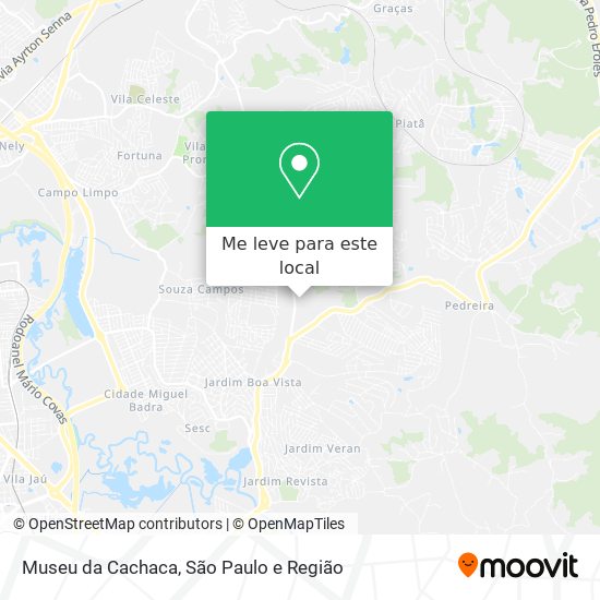 Museu da Cachaca mapa