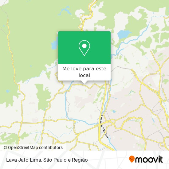 Lava Jato Lima mapa