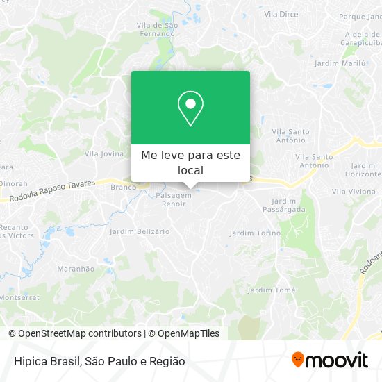 Hipica Brasil mapa